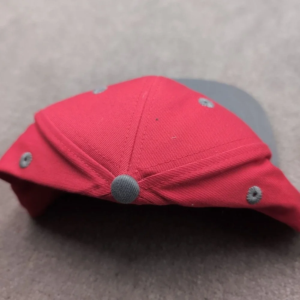 Cameron Sports Novelty Flat Bill Retro Snapback Adult Cap Hats Phoenix Red Vtg